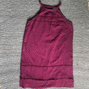 LOFT magenta dress